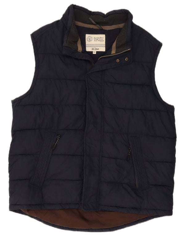 Gilet căptușit pentru bărbați Fat Face UK 42 XL Bumbac bleumarin