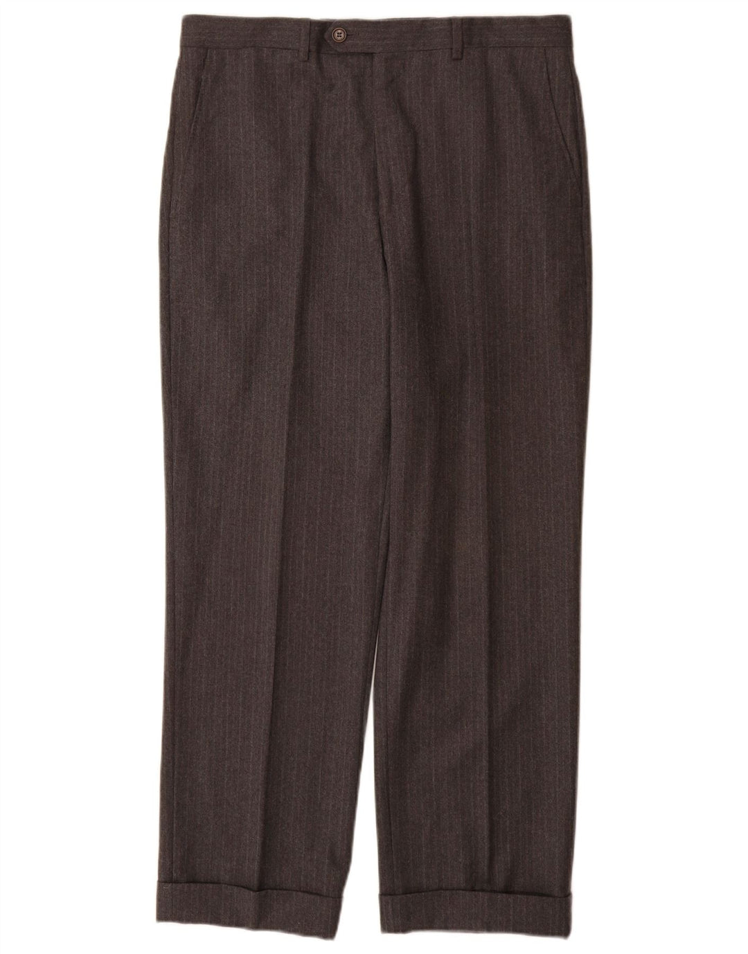 Costum pentru bărbați Valentino, 3 nasturi, 2 piese, IT 48 Medium L32 L29 Gri Pinstripe