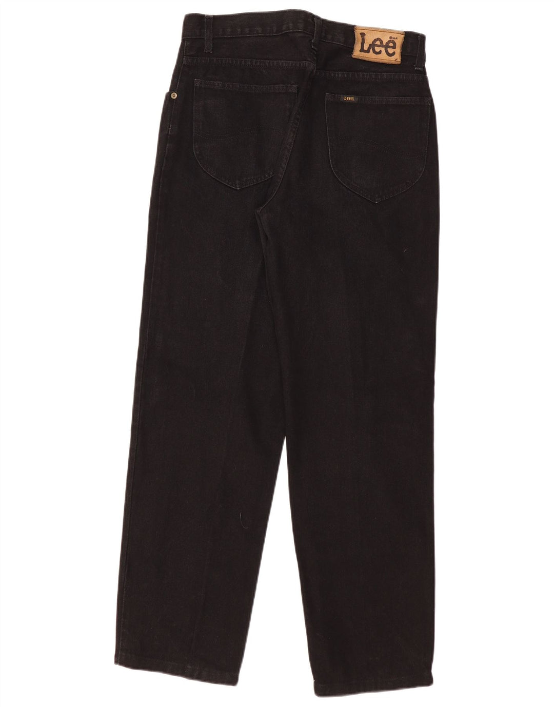 Lee Kansas Straight Jeans W32 L30 bumbac negru pentru bărbați