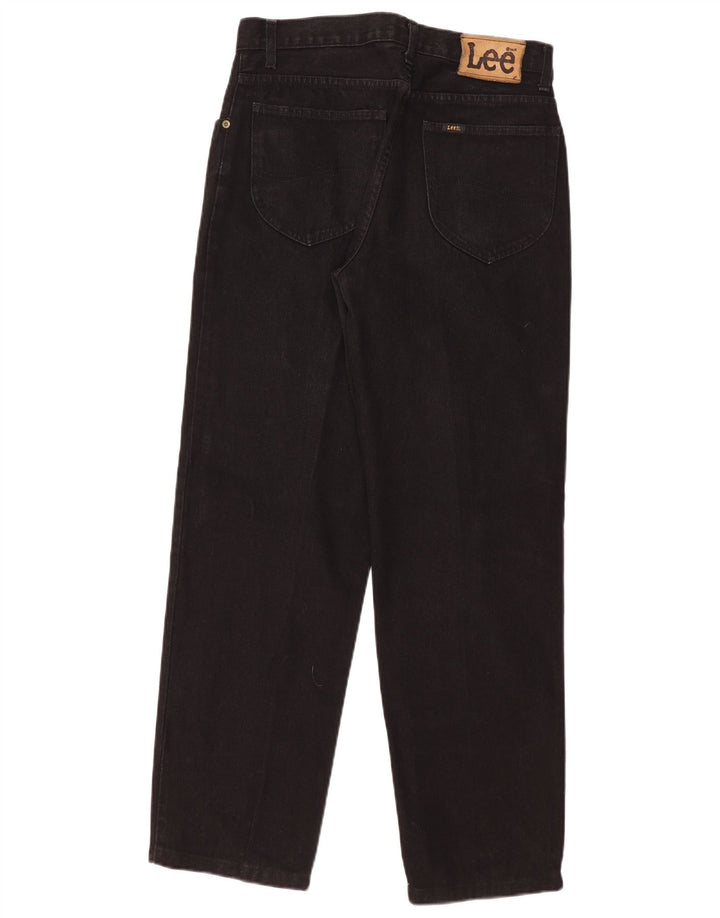 Lee Kansas Straight Jeans W32 L30 bumbac negru pentru bărbați