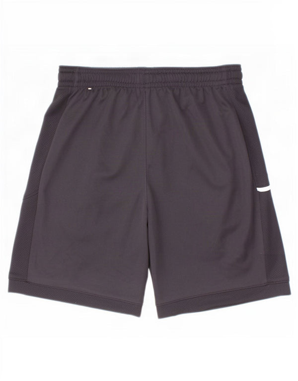 Pantaloni scurți sport Nike Dri Fit pentru băieți 8-9 ani poliester negru mic