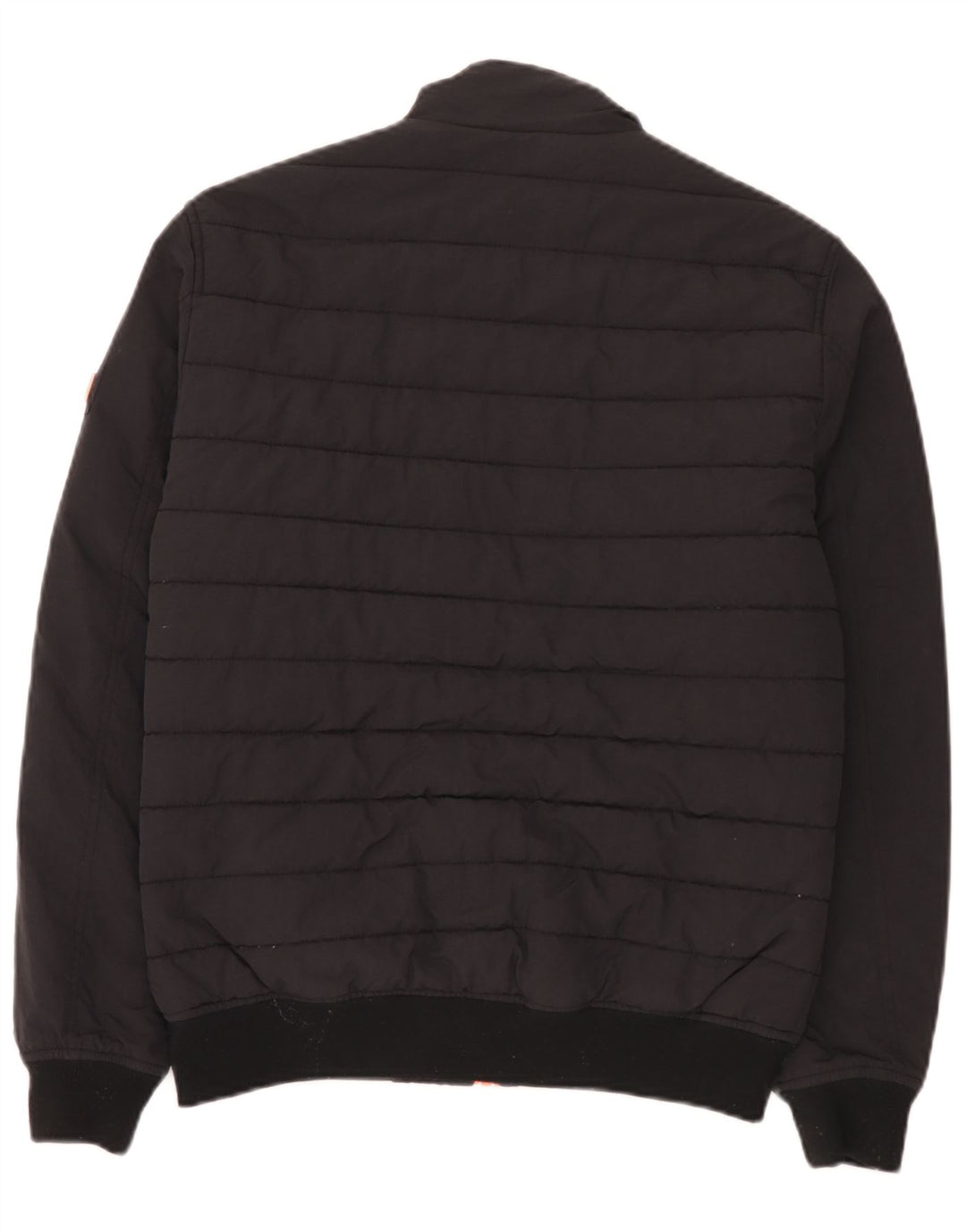 Jachetă căptușită pentru bărbați Superdry UK 38 Medium Black Nylon