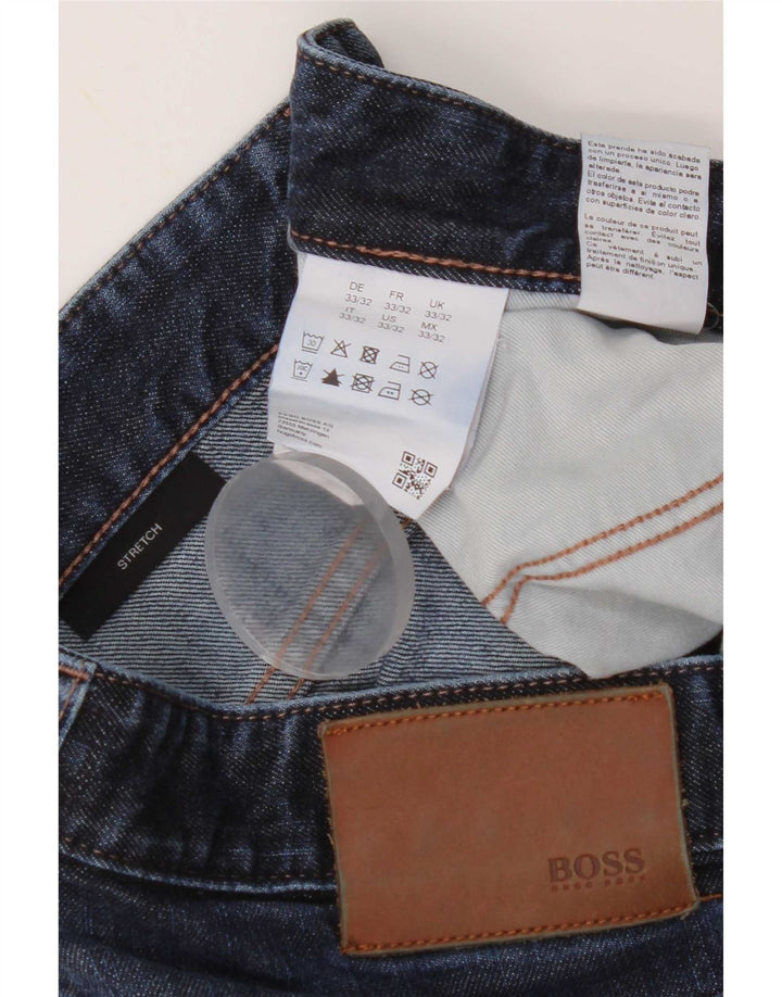 Blugi slim pentru femei Hugo Boss W33 L32 Bumbac albastru