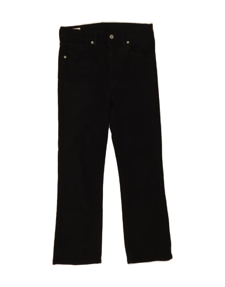 LEVI'S Womens Straight Jeans W27 L26 Black Cotton Vintage Levi's and Second-Hand Levi's from Messina Hembry 
