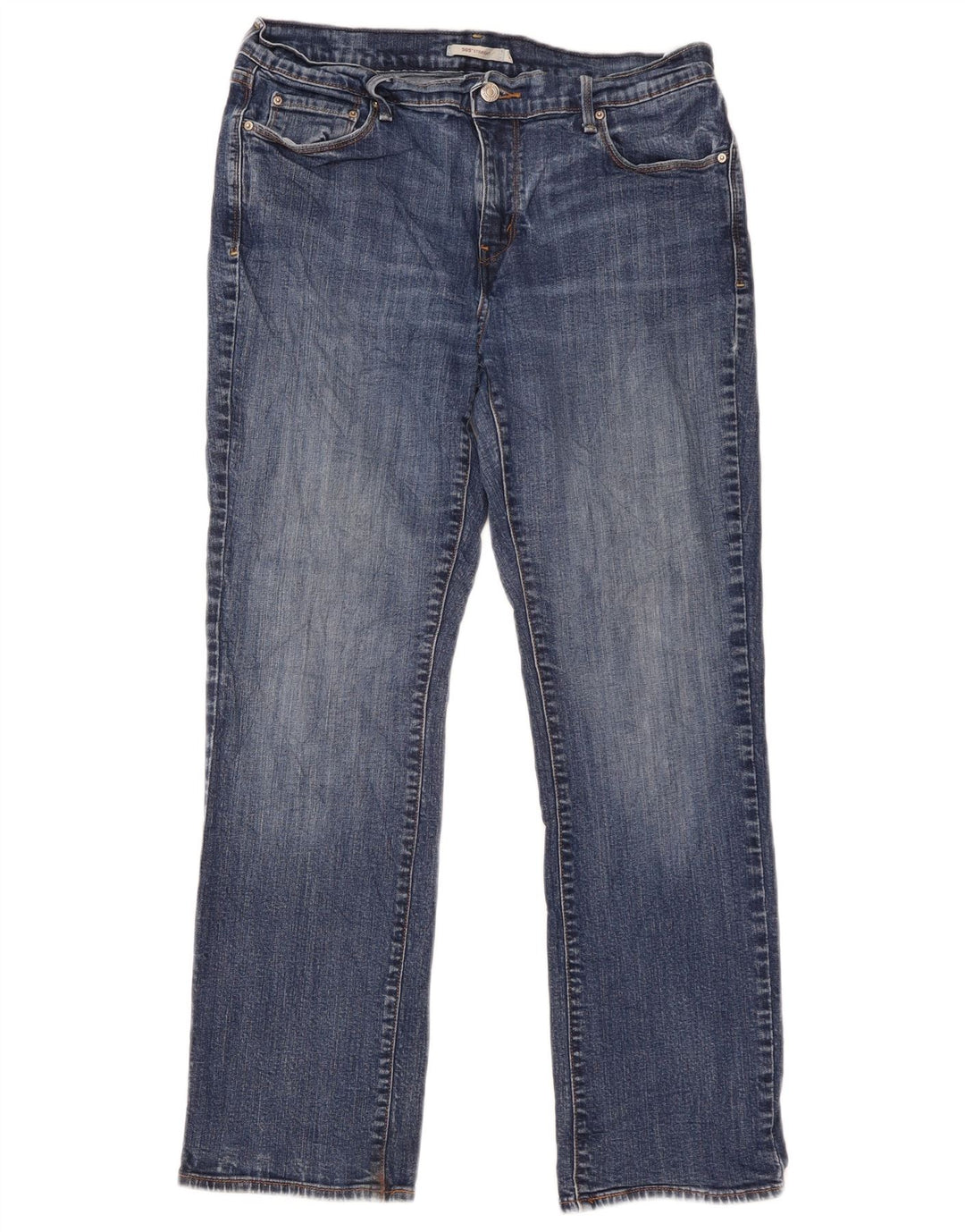 Blugi drepti 505 pentru femei Levi's W31 L29 Bumbac albastru