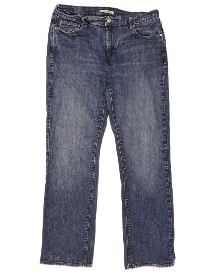 Blugi drepti 505 pentru femei Levi's W31 L29 Bumbac albastru