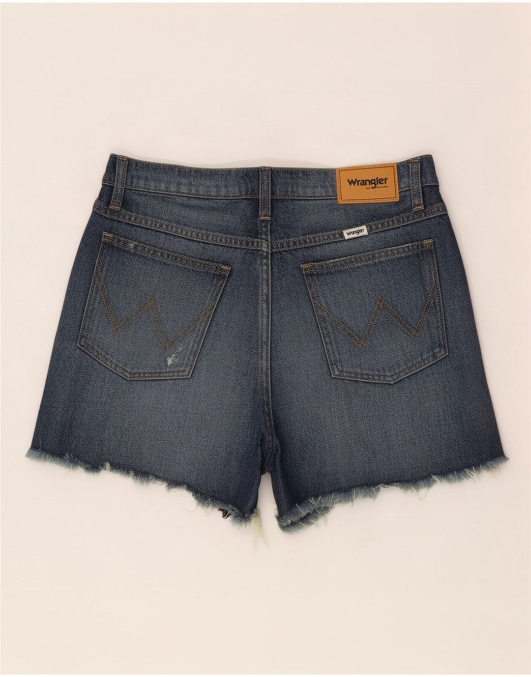 Pantaloni scurți din denim Wrangler pentru femei, mediu W28 albastru