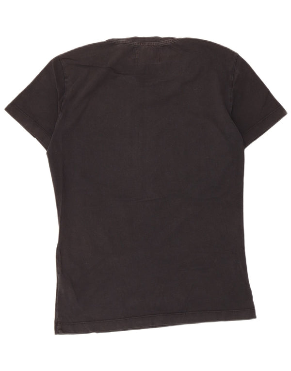 Calvin Klein Jeans Mens Graphic T-Shirt Top Small Black Cotton