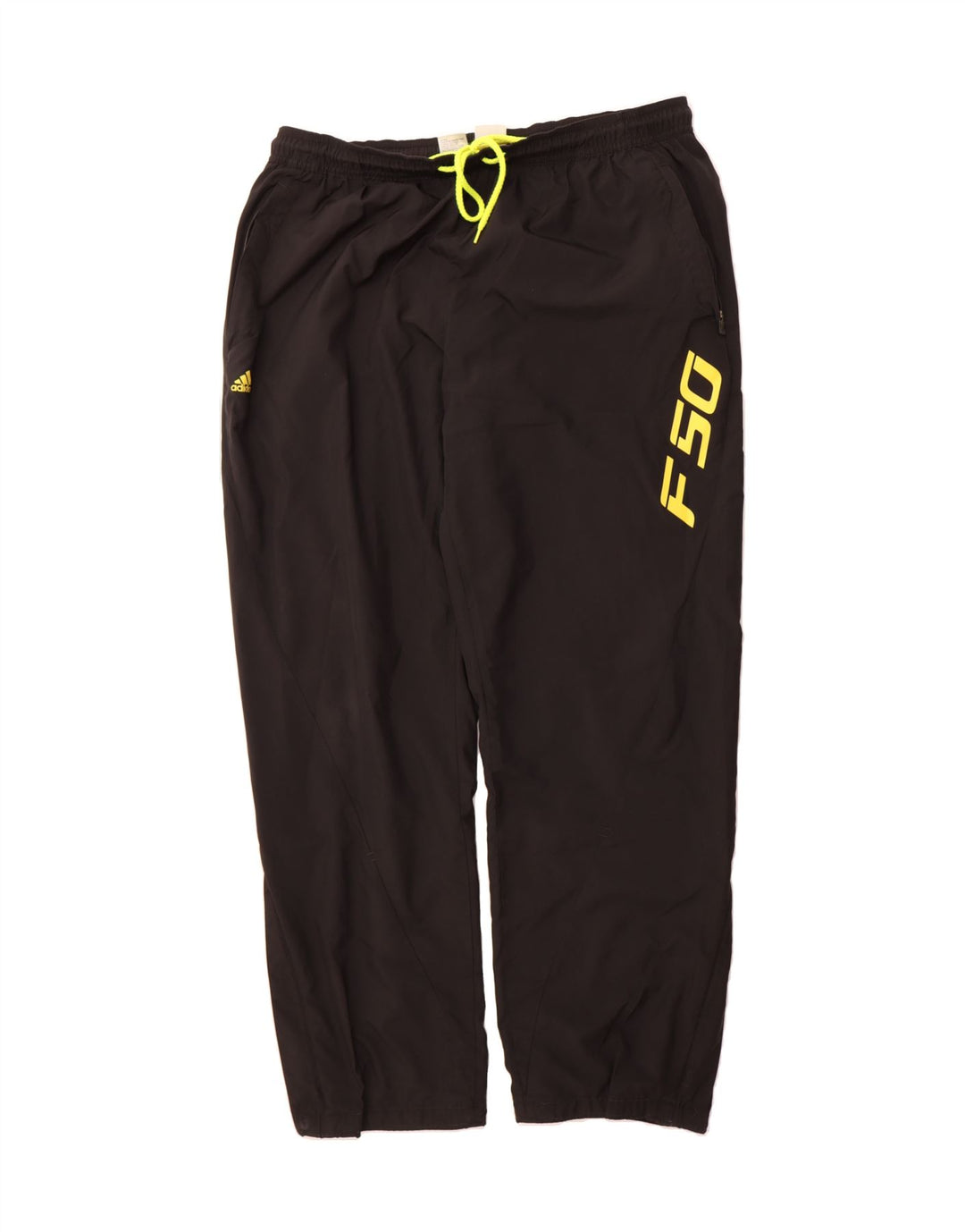 ADIDAS Mens Graphic Tracksuit Trousers XL  Black Polyester Vintage Adidas and Second-Hand Adidas from Messina Hembry 