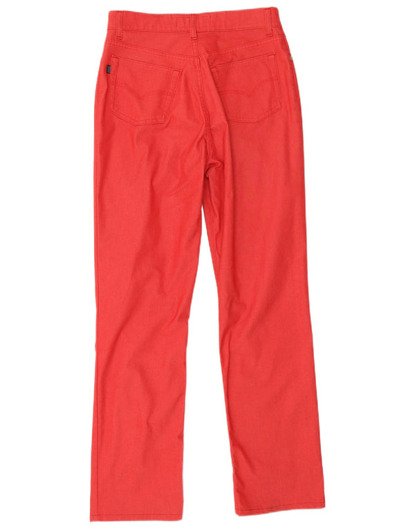Armata Di Mare Pantaloni Drepți Damă Casual L30 L29 Bumbac Roșu