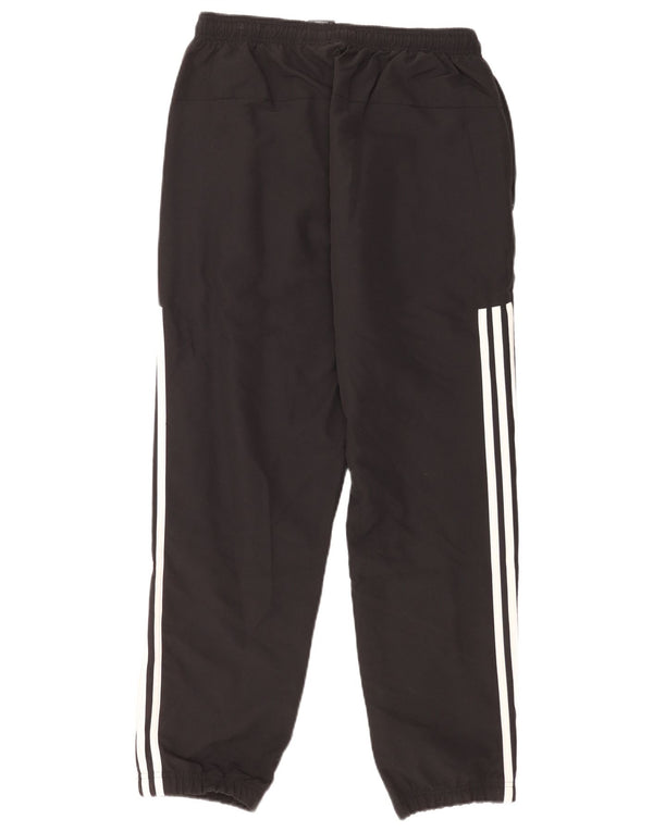 Pantaloni de trening Adidas pentru bărbați Joggeri poliester mediu negru