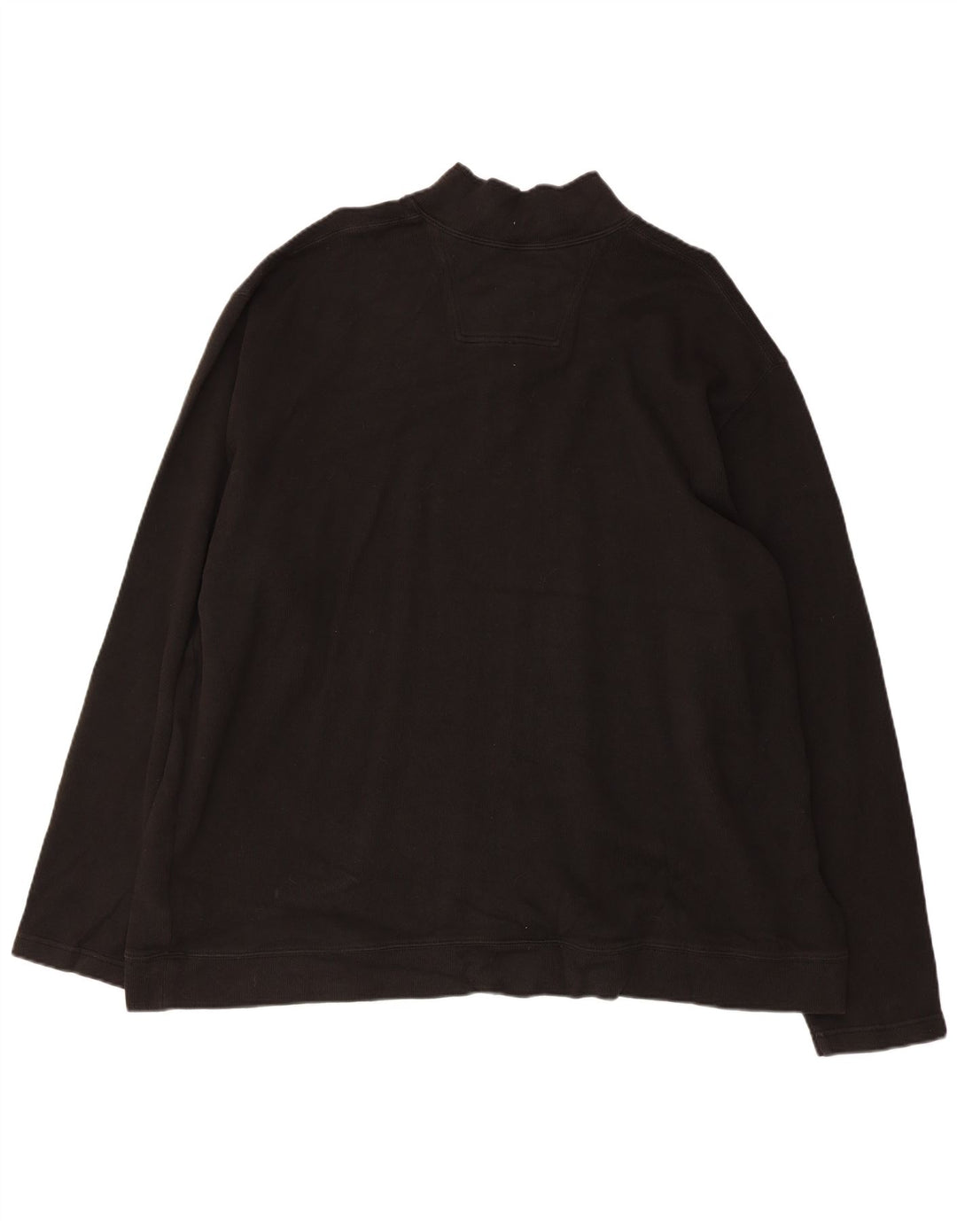 EDDIE BAUER Hanorac cu fermoar pentru bărbați, XL, bumbac negru
