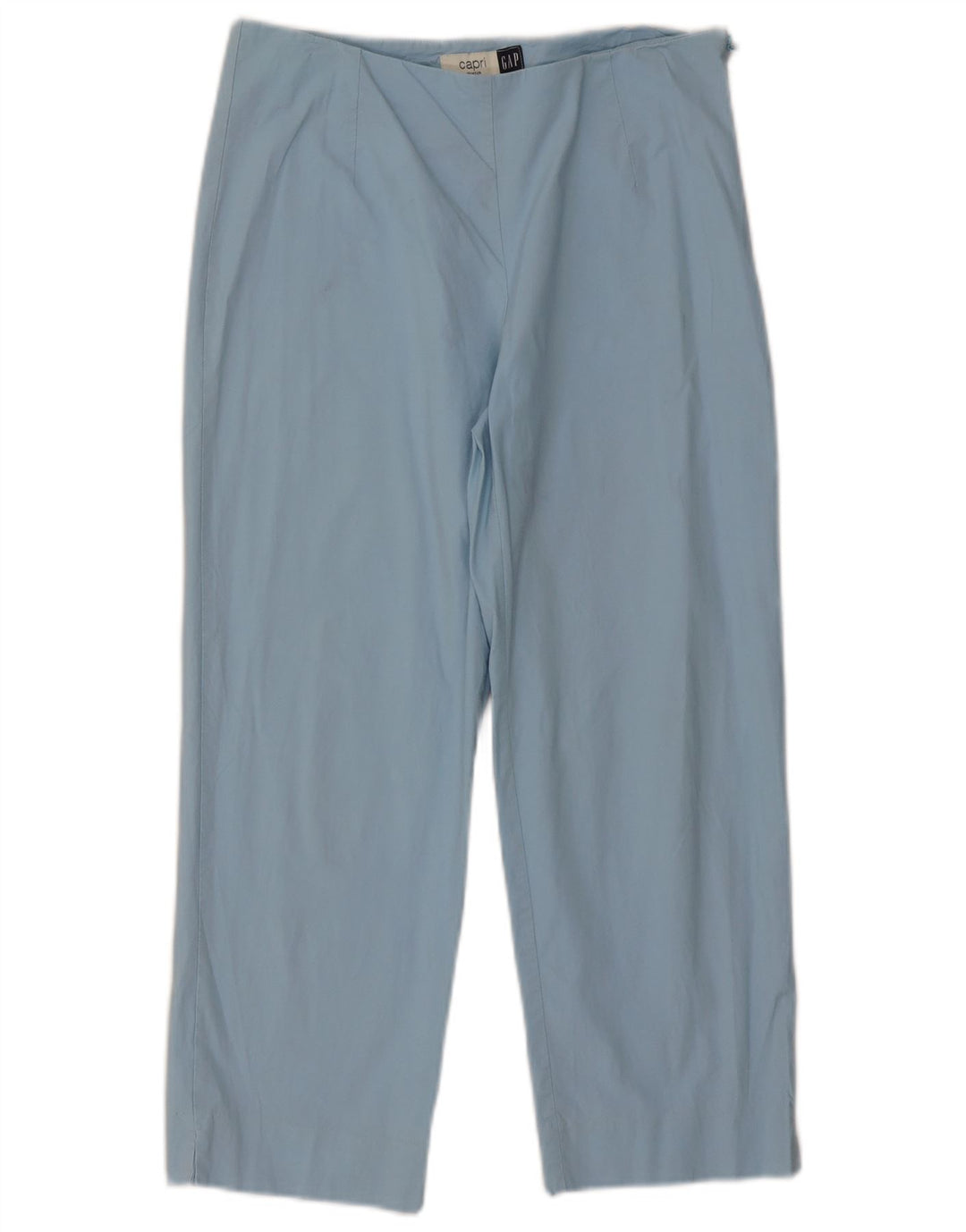 Pantaloni Capri pentru femei Gap US 8 Medium W27 L23 Blue Bumbac