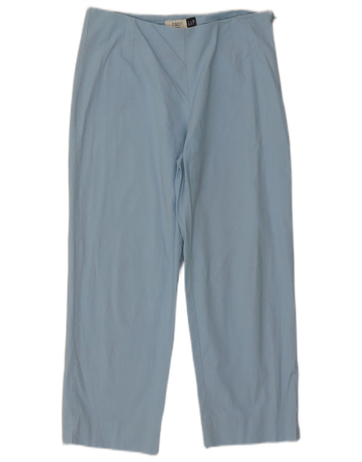 Pantaloni Capri pentru femei Gap US 8 Medium W27 L23 Blue Bumbac