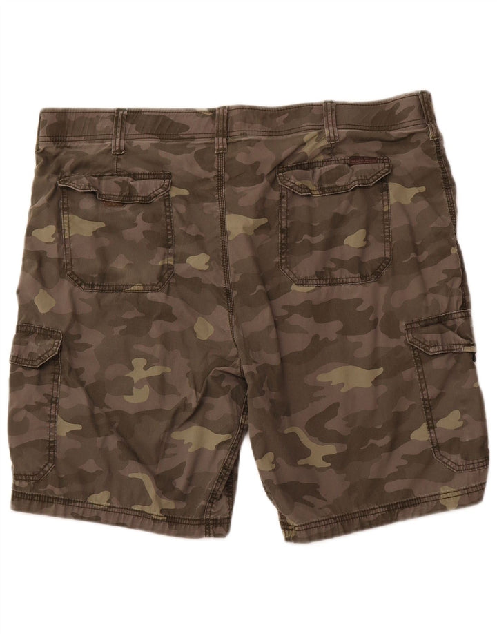 Pantaloni scurți LEE Extreme Motion Cargo pentru bărbați W42 2XL, bumbac camuflat kaki
