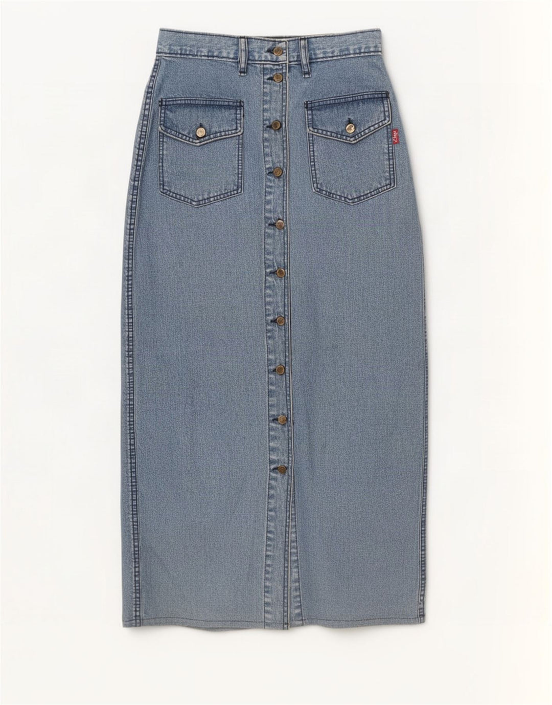 Fusta de blugi vintage pentru femei W27 Small Blue