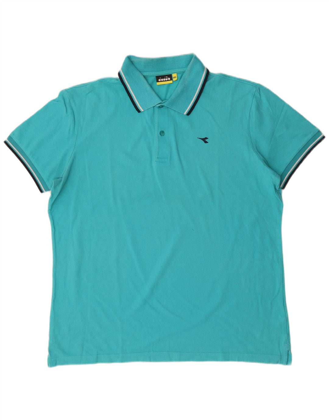 DIADORA Tricou Polo pentru Barbati 2XL Bumbac Turcoaz