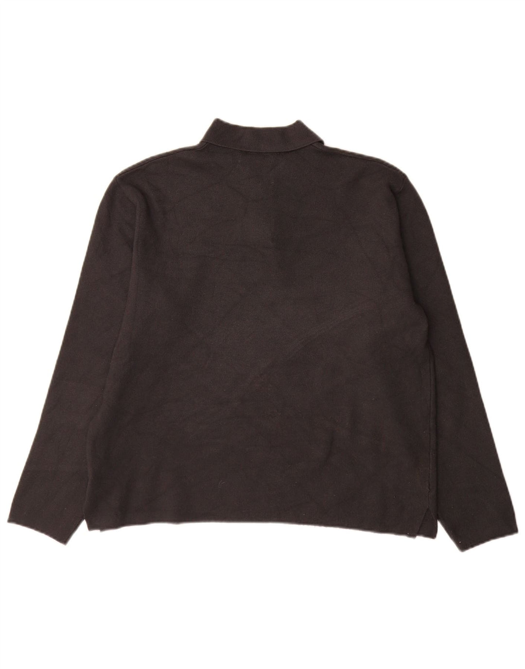 Pulover pentru bărbați Zara, cu gât polo, viscoză, gri mediu