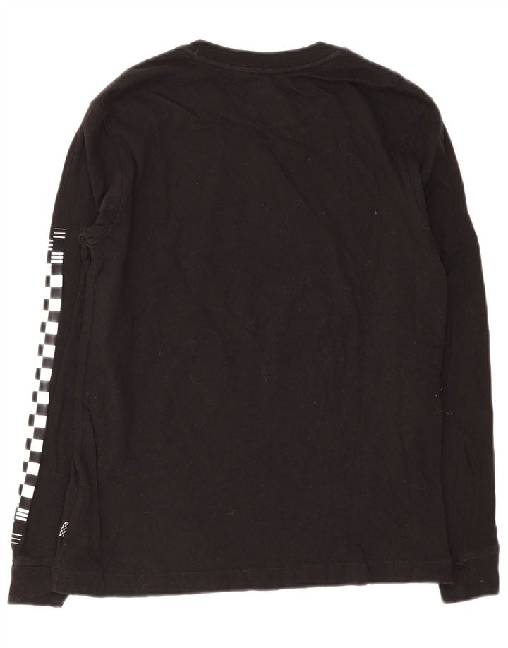Top grafic Vans cu mânecă lungă XS bumbac negru