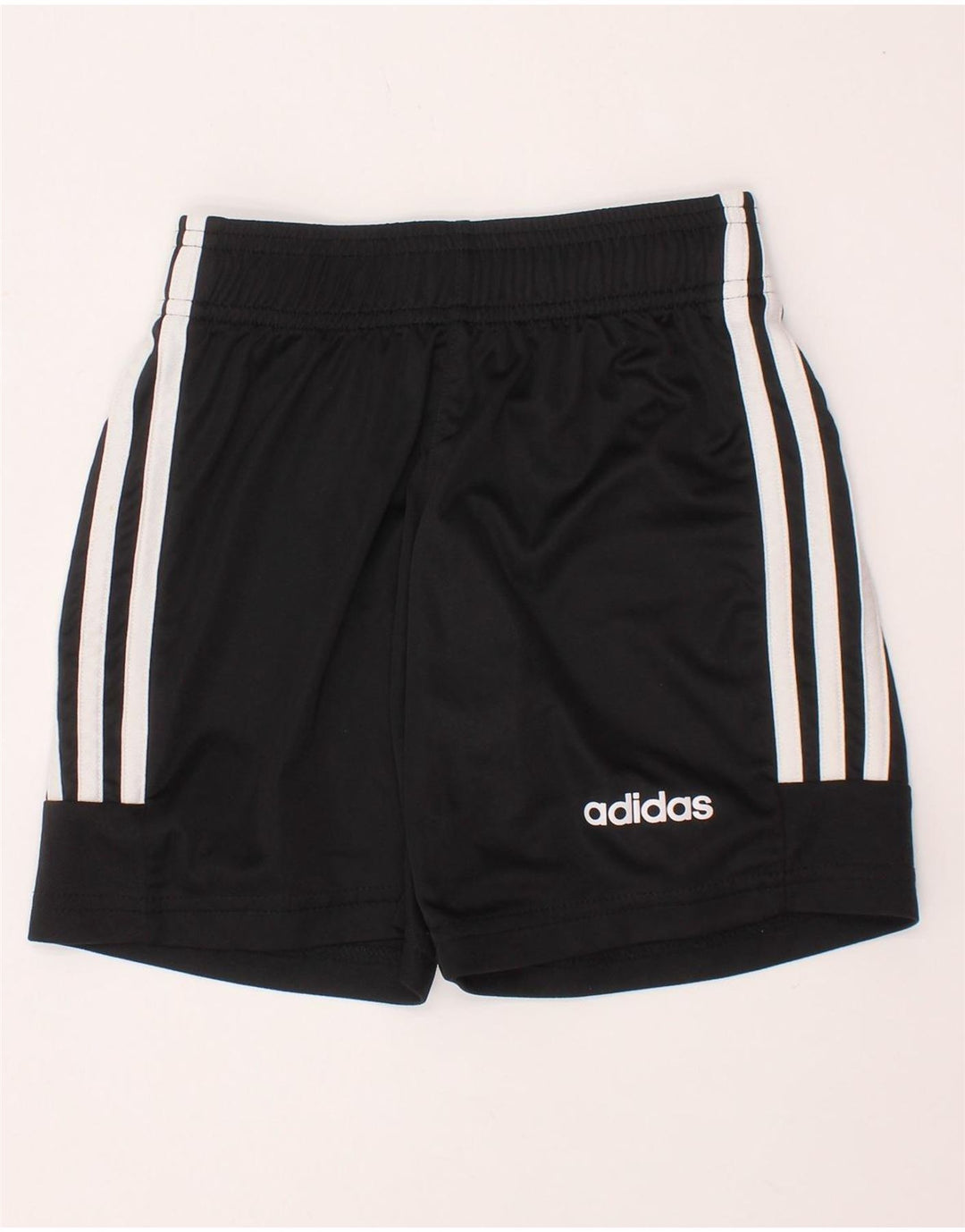 Pantaloni scurți sport Climalite ADIDAS 7-8 ani poliester negru
