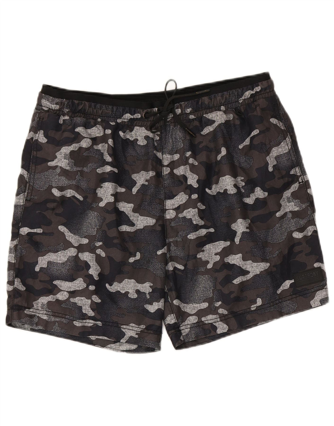Pantaloni scurți de înot Superdry pentru bărbați, mari, multicolor, din poliester de camuflaj