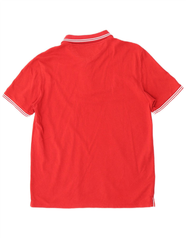 Tricou polo pentru bărbați Champion Easy Fit, roșu mediu