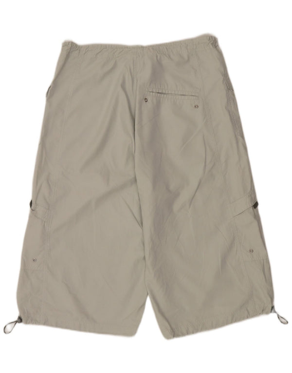 MAUI AND SONS Mens Cargo Bermuda Shorts 2XL W40 Grey Polyester