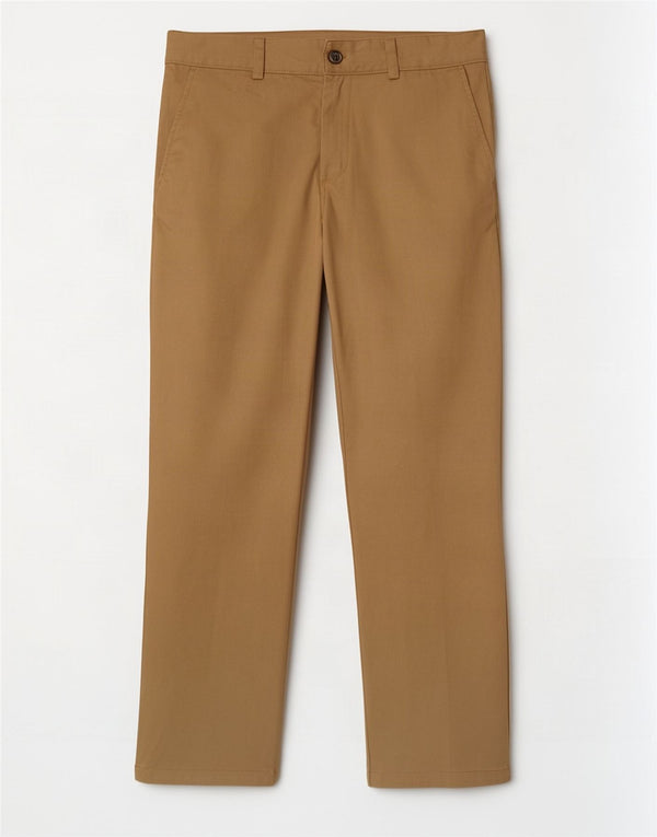 Pantaloni chino drepți pentru bărbați Lacoste Mărimea 46 mare L36 L32 bumbac bej