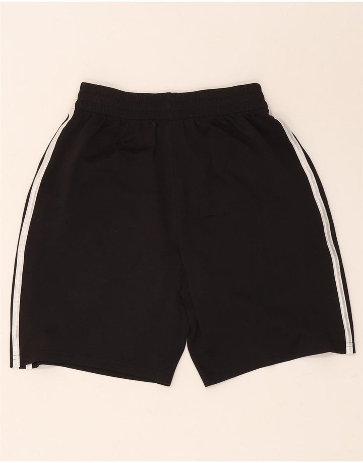 Pantaloni scurți sport adidas pentru băieți 12-13 ani, mari, negru, poliester