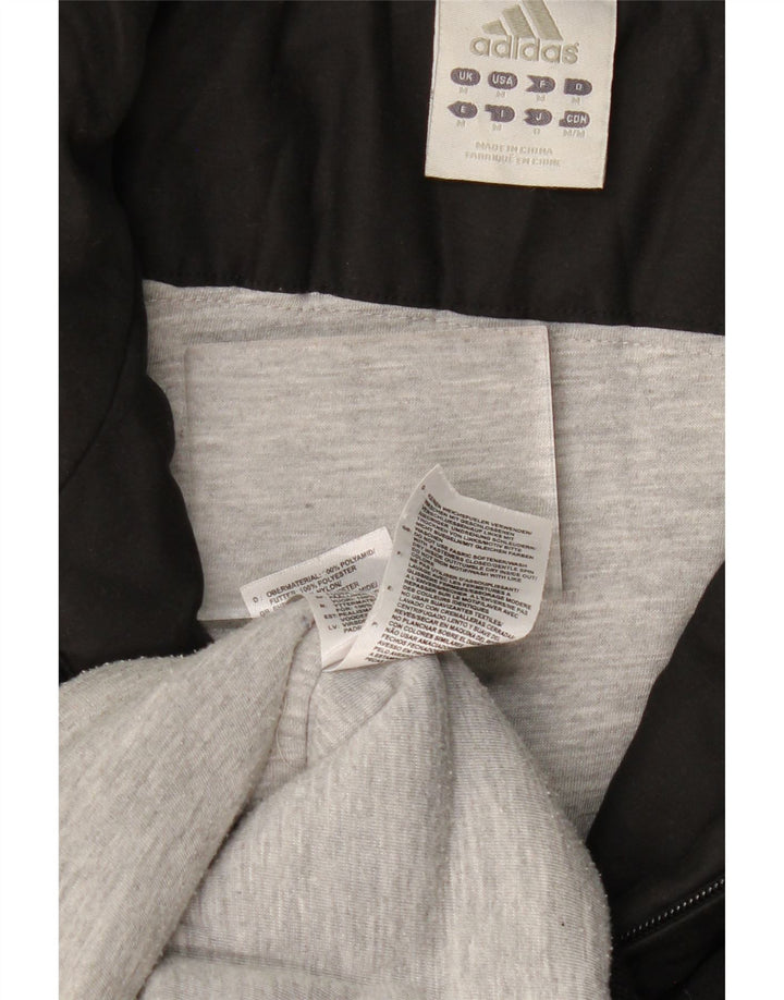 Jachetă bomber grafică ADIDAS pentru bărbați UK 38 Poliamidă neagră medie