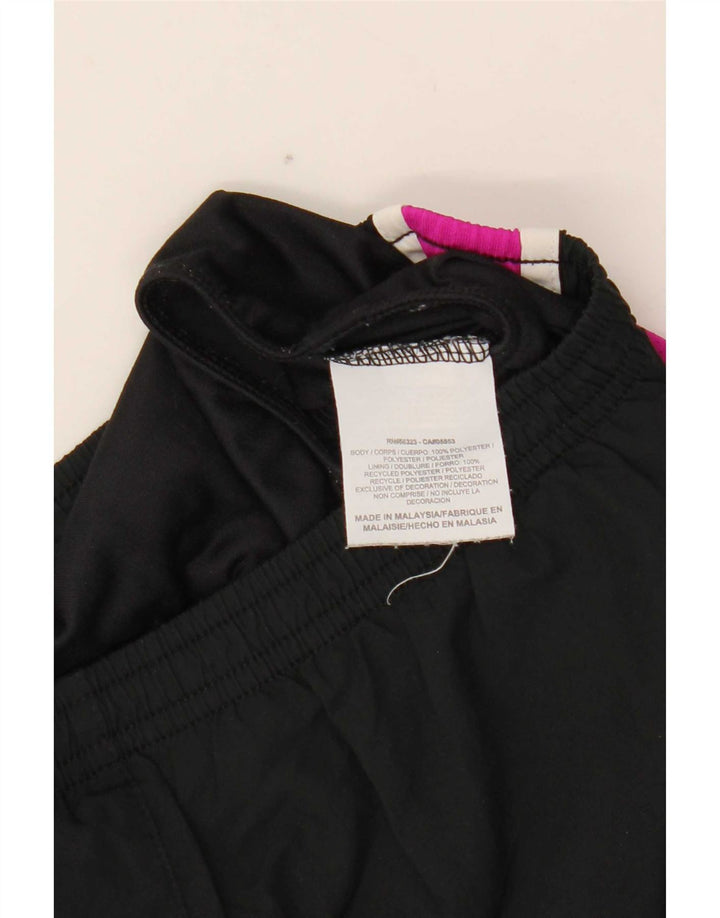 Pantaloni scurti sport Nike pentru femei UK 14 Medium Black Colorblock Poliester