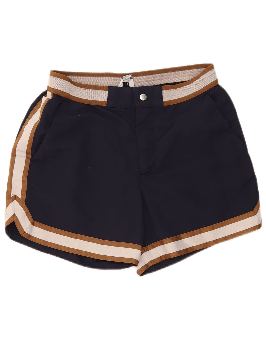 Pantaloni scurti Reiss Che Chino pentru femei Small W27 Bleumarin din poliamidă color bloc