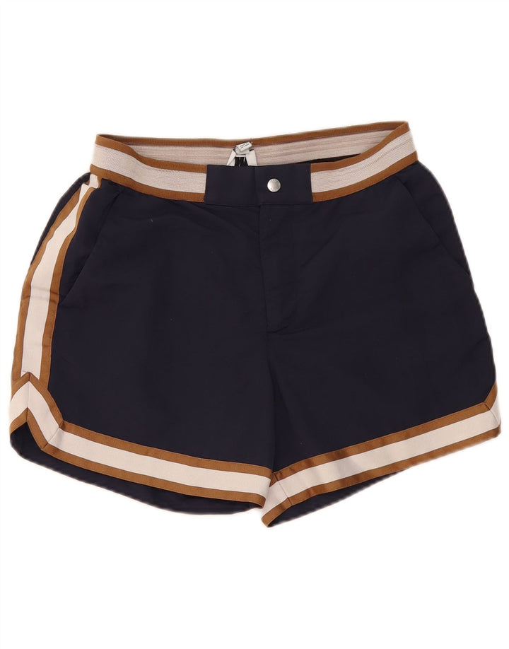 Pantaloni scurti Reiss Che Chino pentru femei Small W27 Bleumarin din poliamidă color bloc