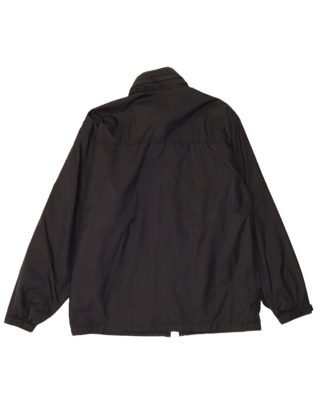 Jachetă de vânt cu glugă Fila pentru bărbați UK 40 Poliamidă neagră mare