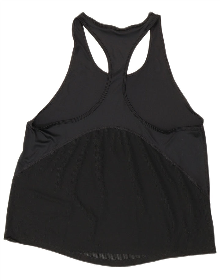 Top cu vestă Dri Fit NIKE pentru femei UK 14, mare, negru