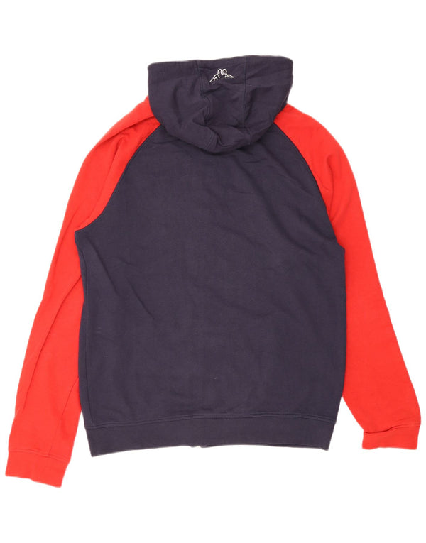 Pulover Kappa pentru bărbați, cu fermoar, XL, albastru bleumarin
