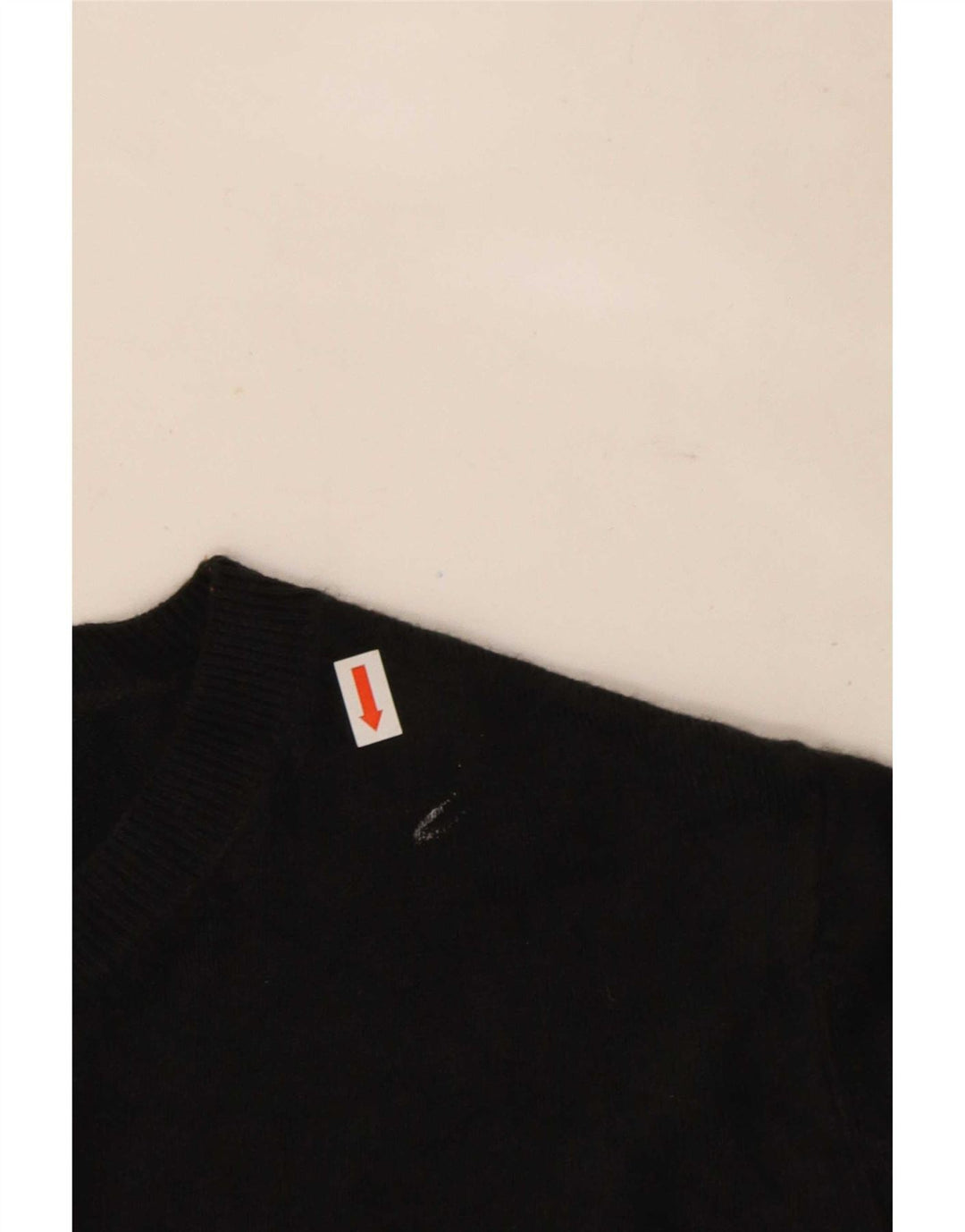 Marks & Spencer Pulover supradimensionat pentru femei cu gâtul turnat UK 16 Large Negru