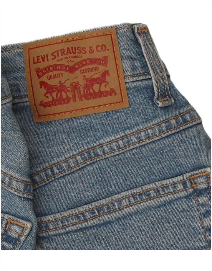Pantaloni scurți din denim Levi's W26 Small Blue Bumbac