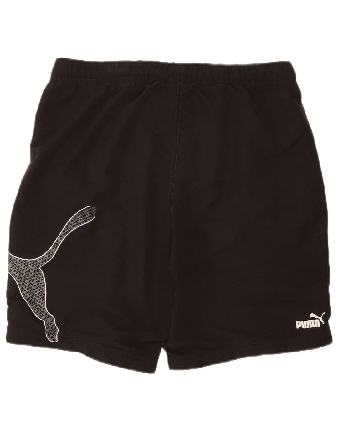 Pantaloni scurți sport grafic Puma pentru bărbați, mediu negru