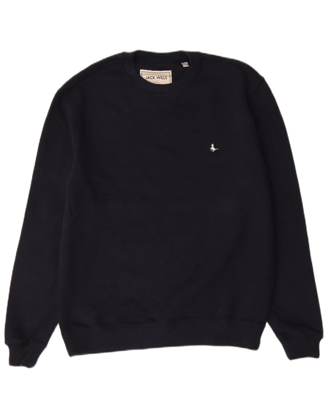 Pulover pentru bărbați Jack Wills Pulover mic din bumbac bleumarin