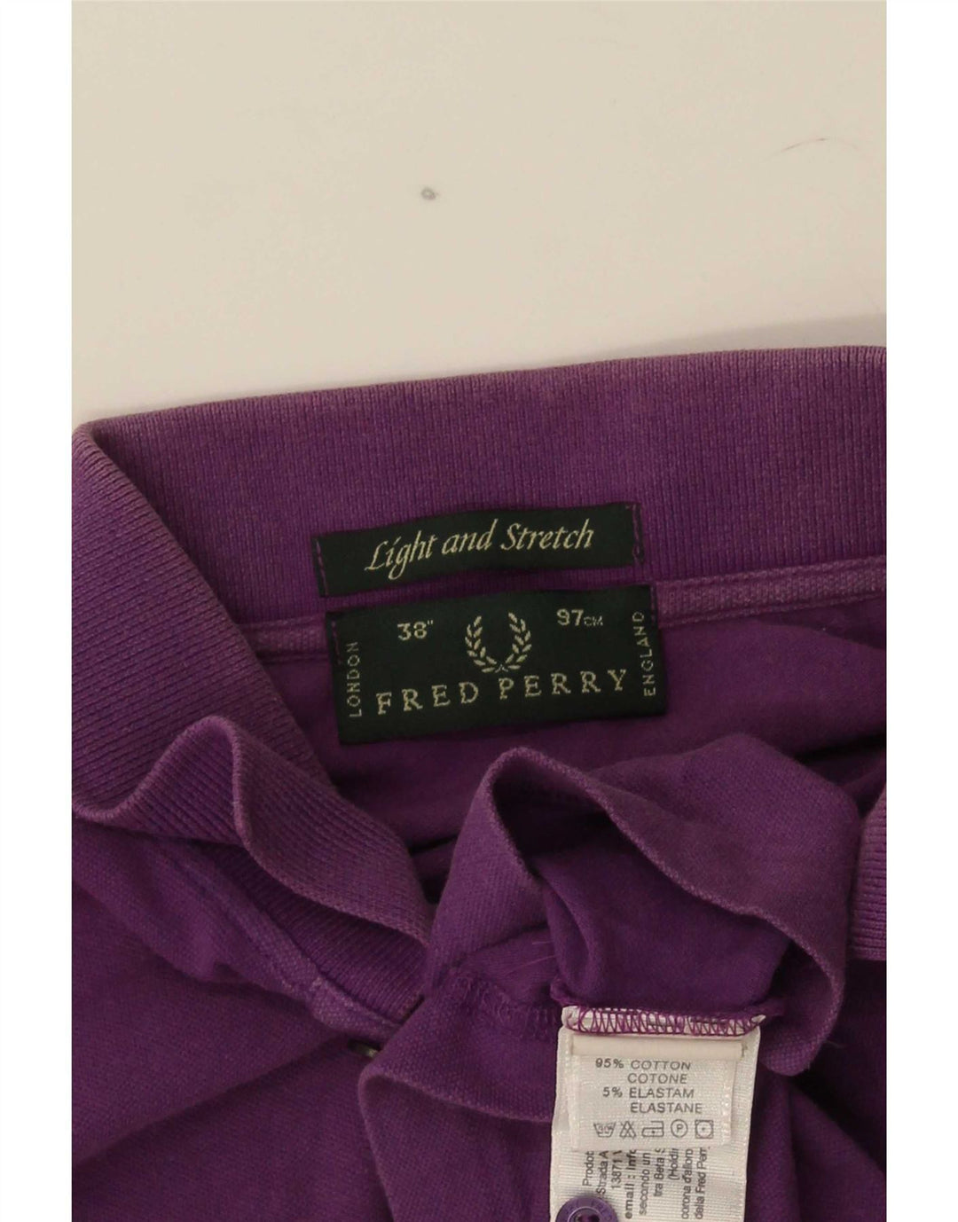 Cămașă polo Fred Perry pentru bărbați, bumbac violet mic