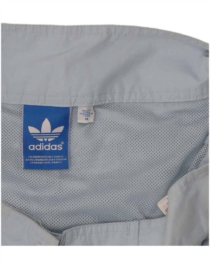 Pantaloni scurți de înot grafic Adidas pentru bărbați, poliester albastru mediu
