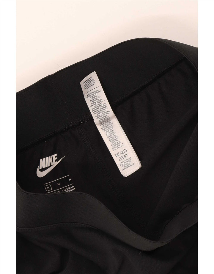 Leggings grafic Nike pentru femei UK 12 Poliester mediu negru