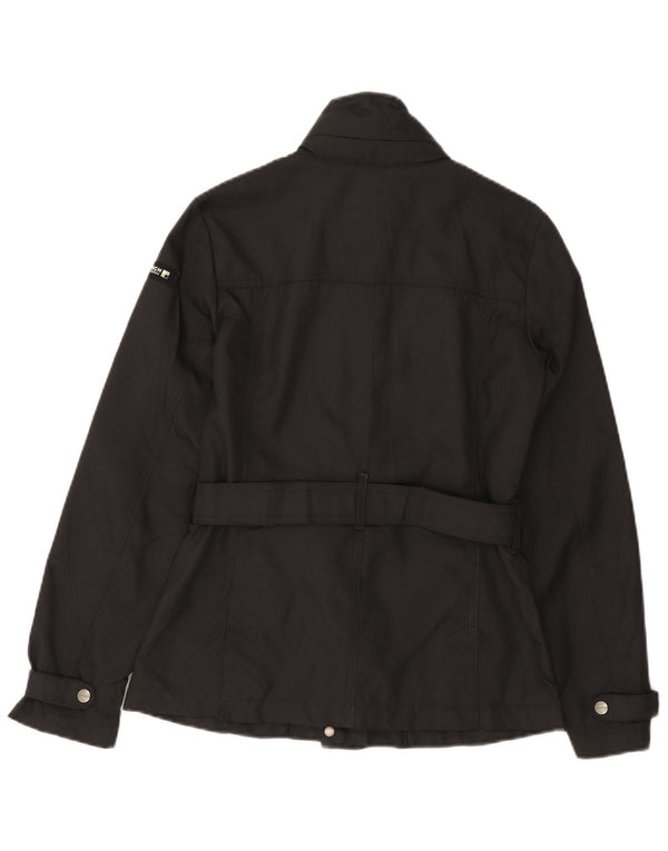WOOLRICH Jachetă utilitare pentru femei UK 10 Small Black Nylon