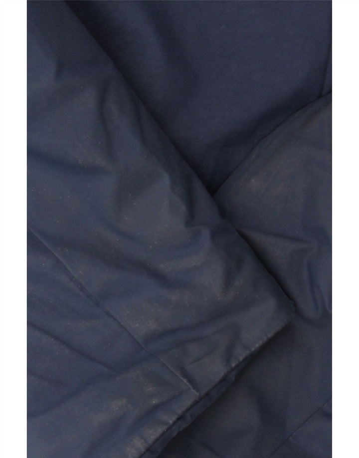 Jachetă căptușită cu glugă Nike pentru bărbați UK 40 Poliester mare, albastru bleumarin