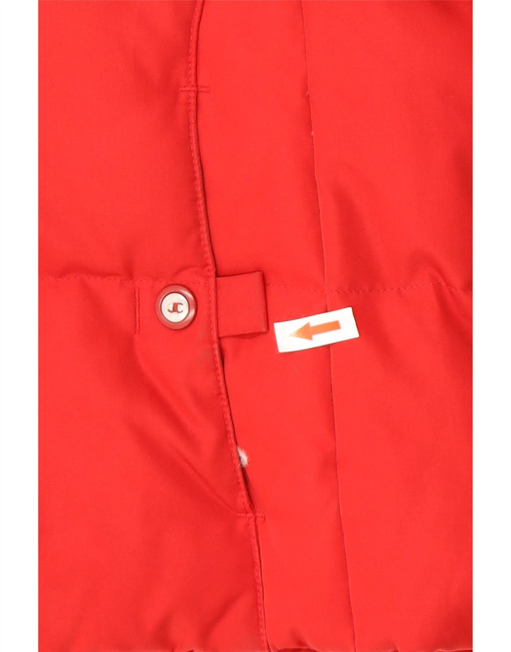 Jachetă căptușită cu glugă pentru femei Champion UK 14 Poliester roșu mediu