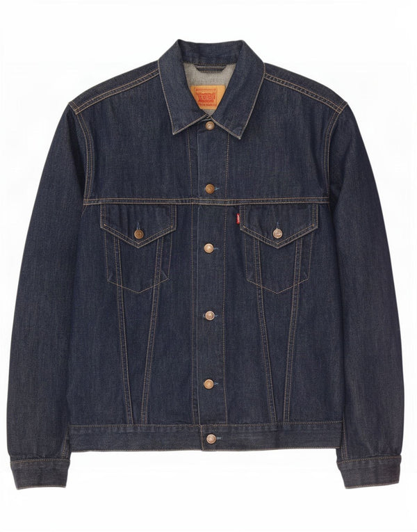 Jachetă de blugi pentru bărbați Levi's UK 44 2XL Bumbac bleumarin