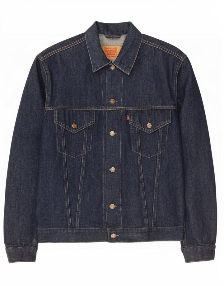 Jachetă de blugi pentru bărbați Levi's UK 44 2XL Bumbac bleumarin