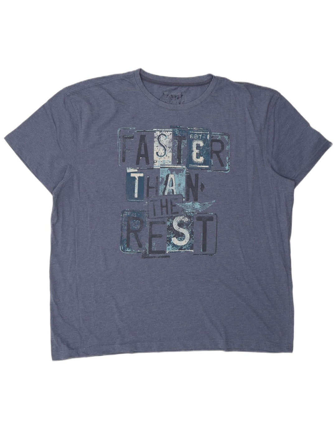 Tricou grafic pentru bărbați ARIZONA Top 3XL Bumbac bleumarin