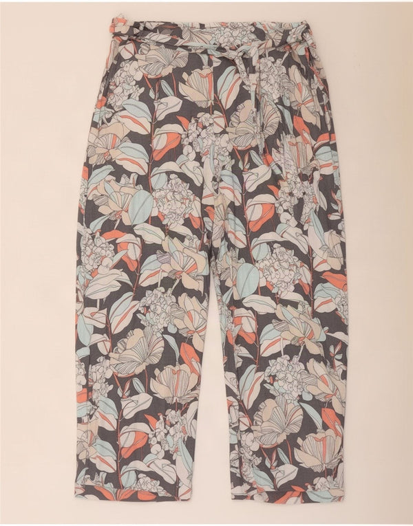 Pantaloni pentru femei Marks & Spencer cu talie înaltă UK 16 Large W34 L27 Multicolor